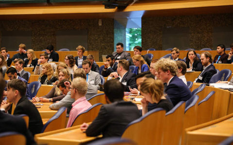 Groot PJO-verkiezingsdebat 2017 in Elspeet