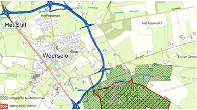 Rondweg Weerselo N343, motie Traverse Weerselo N343
