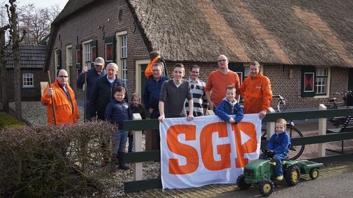 SGP Oldebroek aan de slag bij het boerderijmuseum!