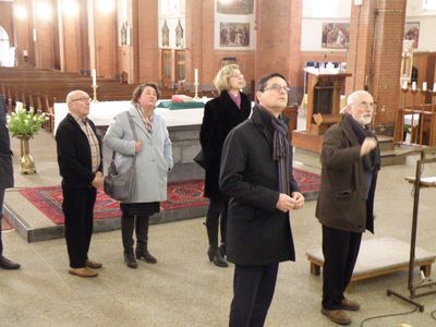 Rondje kerkelijk Vlissingen met de burgemeester