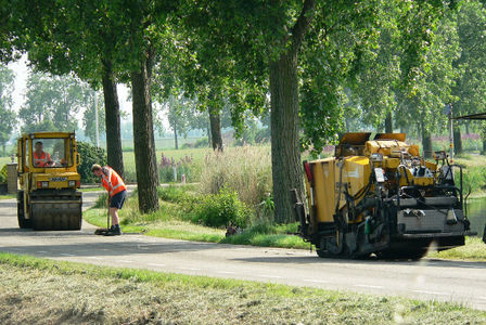 Groot onderhoud wegen en fietspaden Goeree-Overflakkee