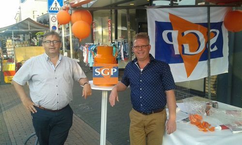 De SGP op de jaarmarkt