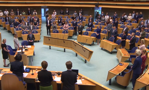 Bekijk hier de herdenking van ir. H. van Rossum