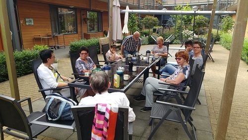 Raadslid Erik Wassink op zomerstage