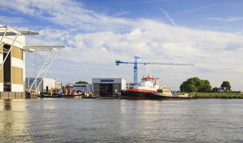 Werkbezoek Damen Shipyards Hardinxveld