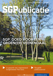 SGPublicatie 2017-3 SGP: Goed voor een groen(er) Veenendaal
