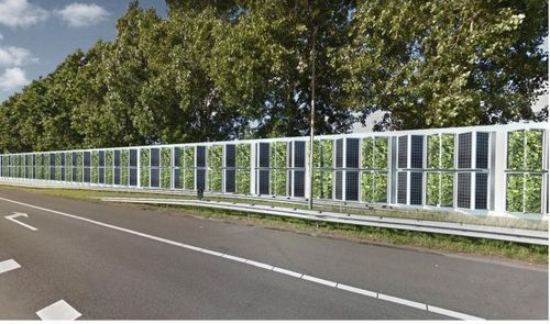 Ontbrekende afscherming A15/A16 Ridderkerk West