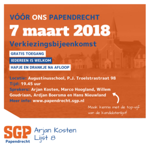 Verkiezingsbijeenkomst
