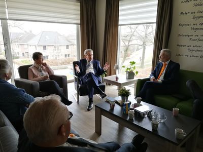 SGP Hardenberg met Roelof Bisschop op werkbezoek
