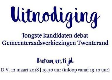 Jongste kandidaten debat