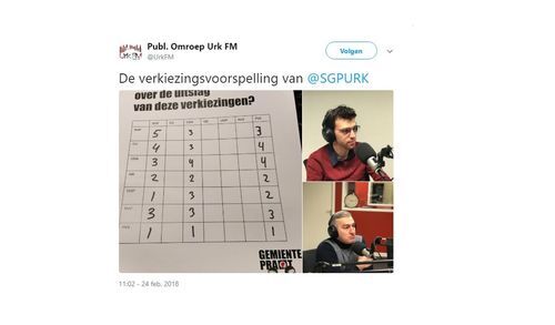 SGP Urk te gast bij Urk FM Gemienteproat (luistertip)