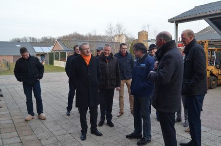 Werkbezoek met Roelof Bisschop