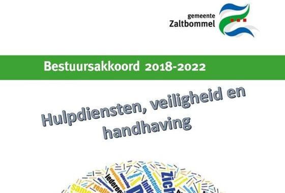 Kaderbrief Veiligheidsregio Gelderland Zuid 2022
