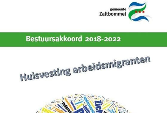 Verlengen verruiming toepassing beleid 'Huisvesting arbeidsmigranten gemeente Zaltbommel 2019 (wijziging 23 april 2020)'