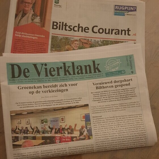 SGP De Bilt in de media