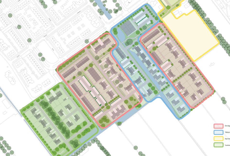 Woningbouw in de gemeente Oldebroek