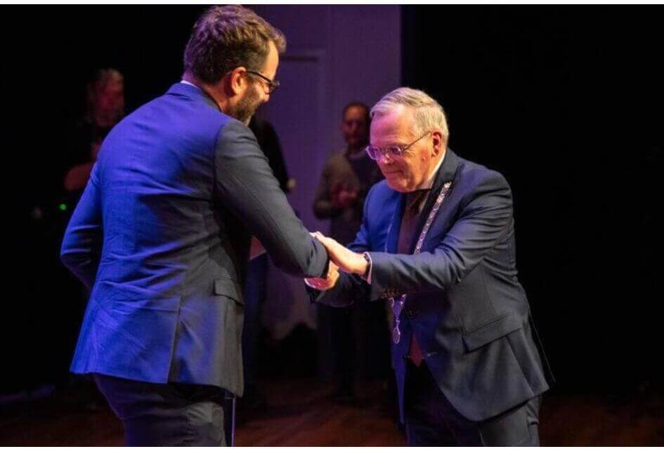 Afscheidsspeech burgemeester Luteijn door Hugo van der Wal