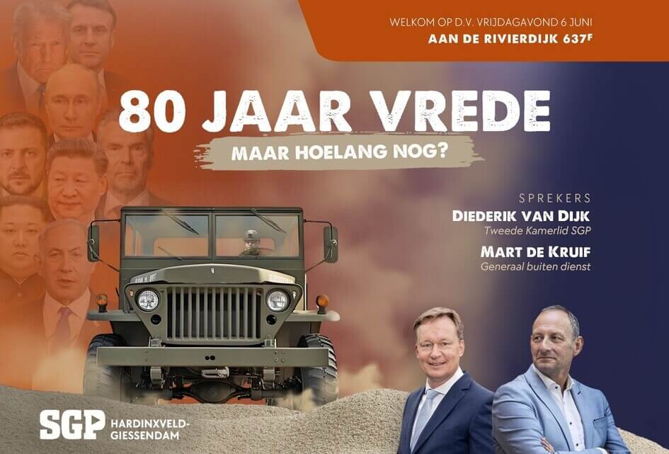 80 jaar vrede, maar hoelang nog?
