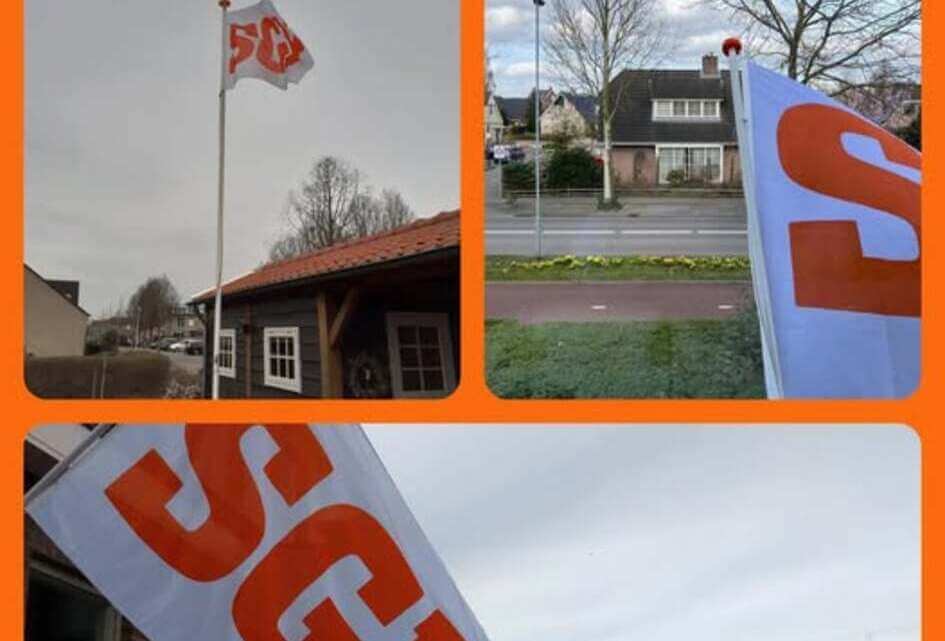 SGP vlaggenactie