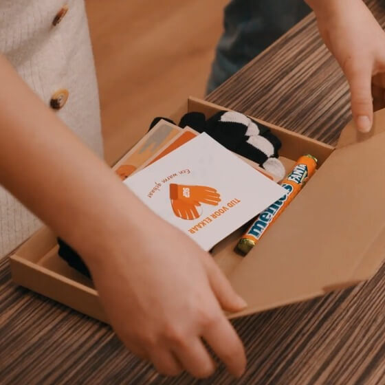 Tijd voor elkaar - Een warm gebaar