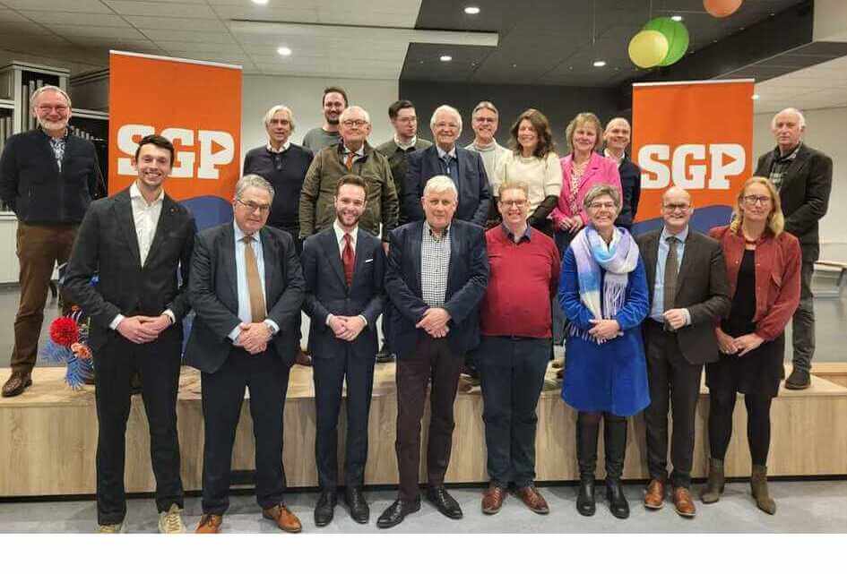 Kandidatenlijst SGP Rotterdam