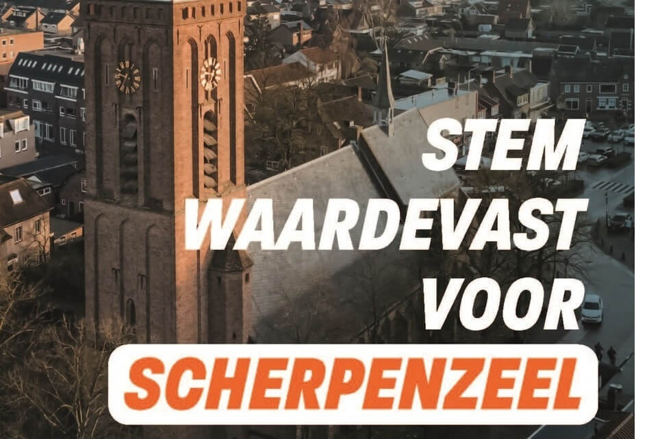 SGP Scherpenzeel presenteert verkiezingsprogramma