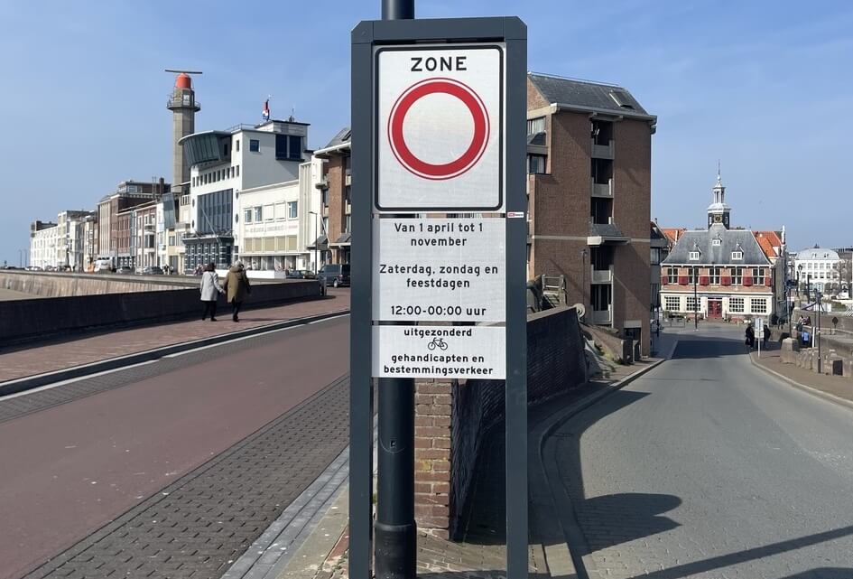 Gewijzigde verkeerssituatie Keizersbolwerk