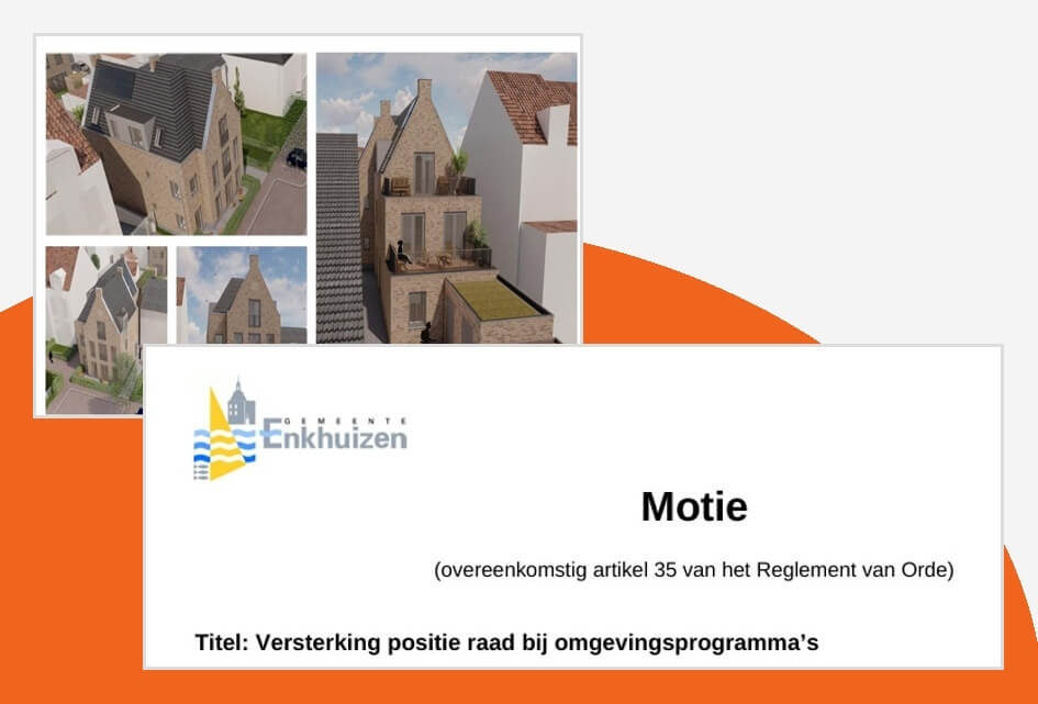 Enkhuizer raad in positie