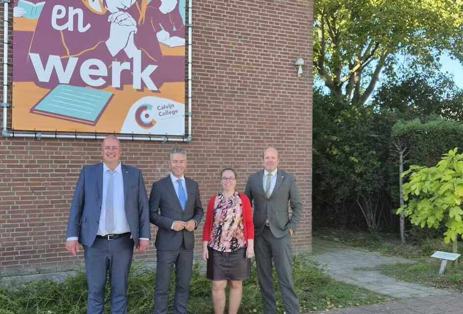 bezoek SGP in verband met de Nationale onderwijsweek