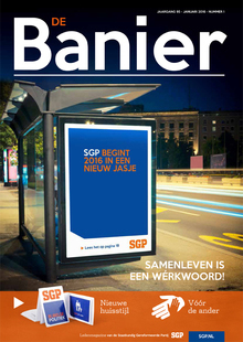 Banier januari 2016 Samenleven is een werkwoord