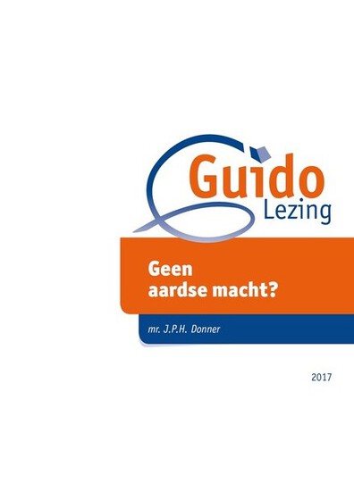 Guidolezing 2017 - Geen aardse macht