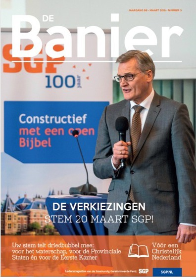 Banier maart 2019 Verkiezingen - 20 maart 2019