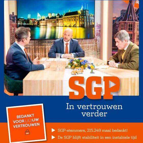 De Banier - april 2021 - SGP In Vertrouwen