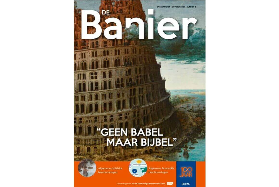 De Banier - oktober2022 - Geen Babel, maar Bijbel