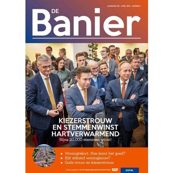 De Banier - april 2023 - Kiezerstrouw en stemmenwinst hartverwarmend