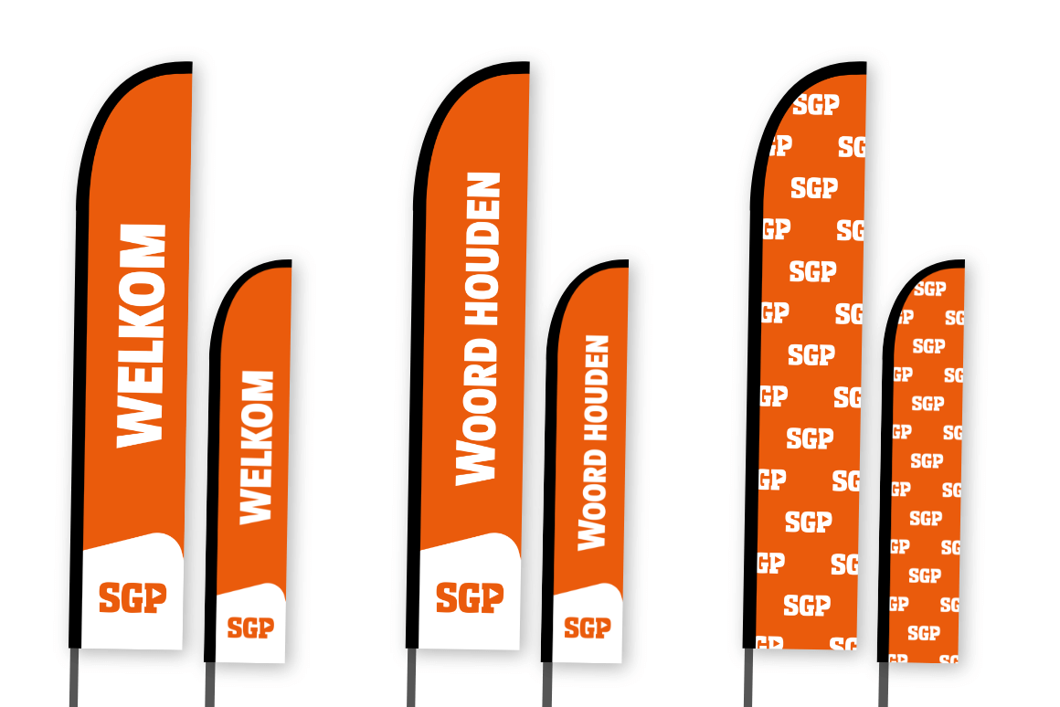 Beachflag | eigen ontwerp mogelijk