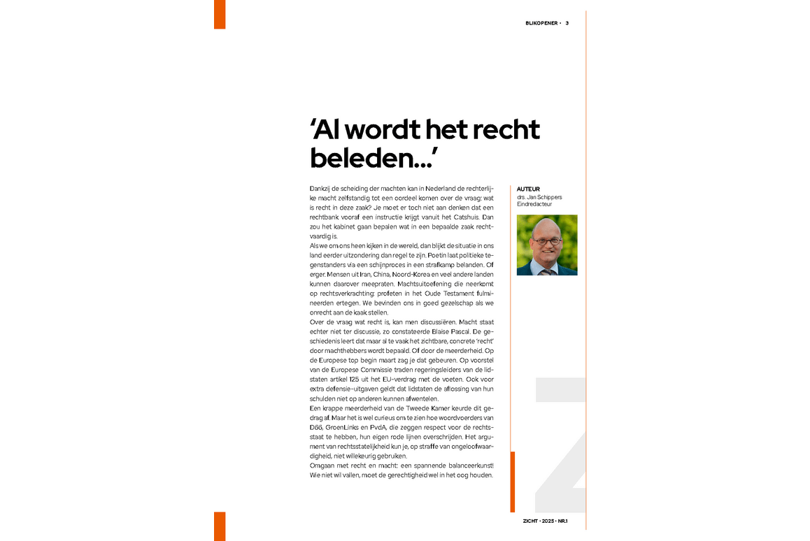 Zicht - april 2025 - Democratie onder druk?