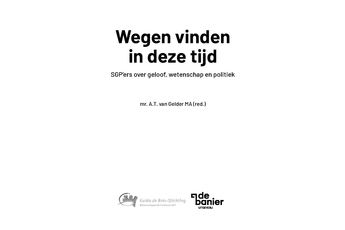 Wegen vinden in deze tijd