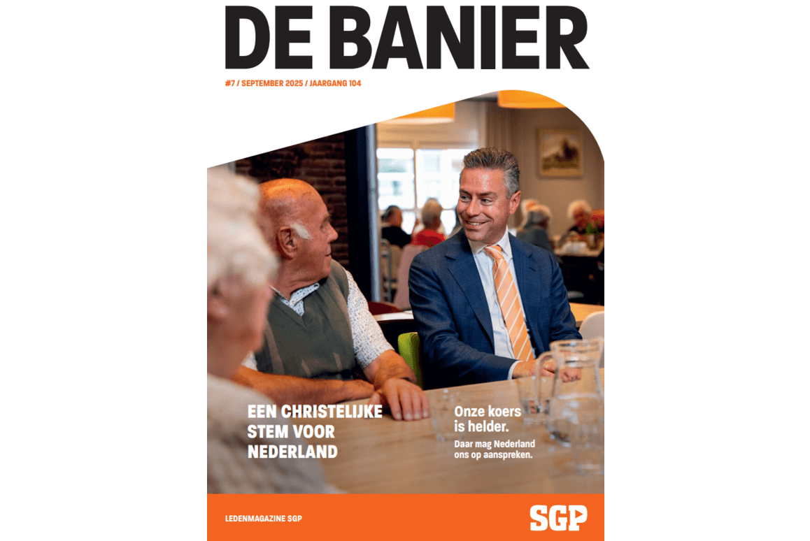 De Banier - september - Een christelijke stem voor Nederland