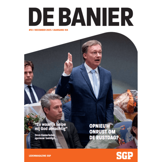 De Banier - december 2025 - Opnieuw onrust op de rustdag?