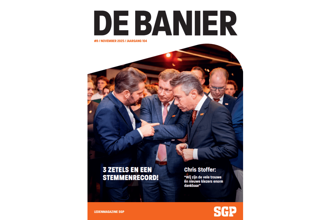 De Banier - november 2025 - 3 zetels en een stemmenrecord