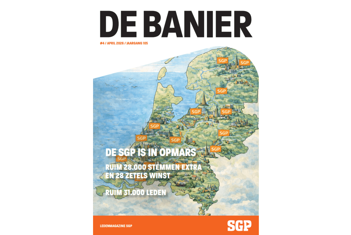 De Banier - april 2026 - De SGP is in opmars