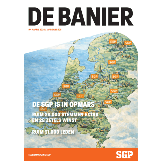 De Banier - april 2026 - De SGP is in opmars