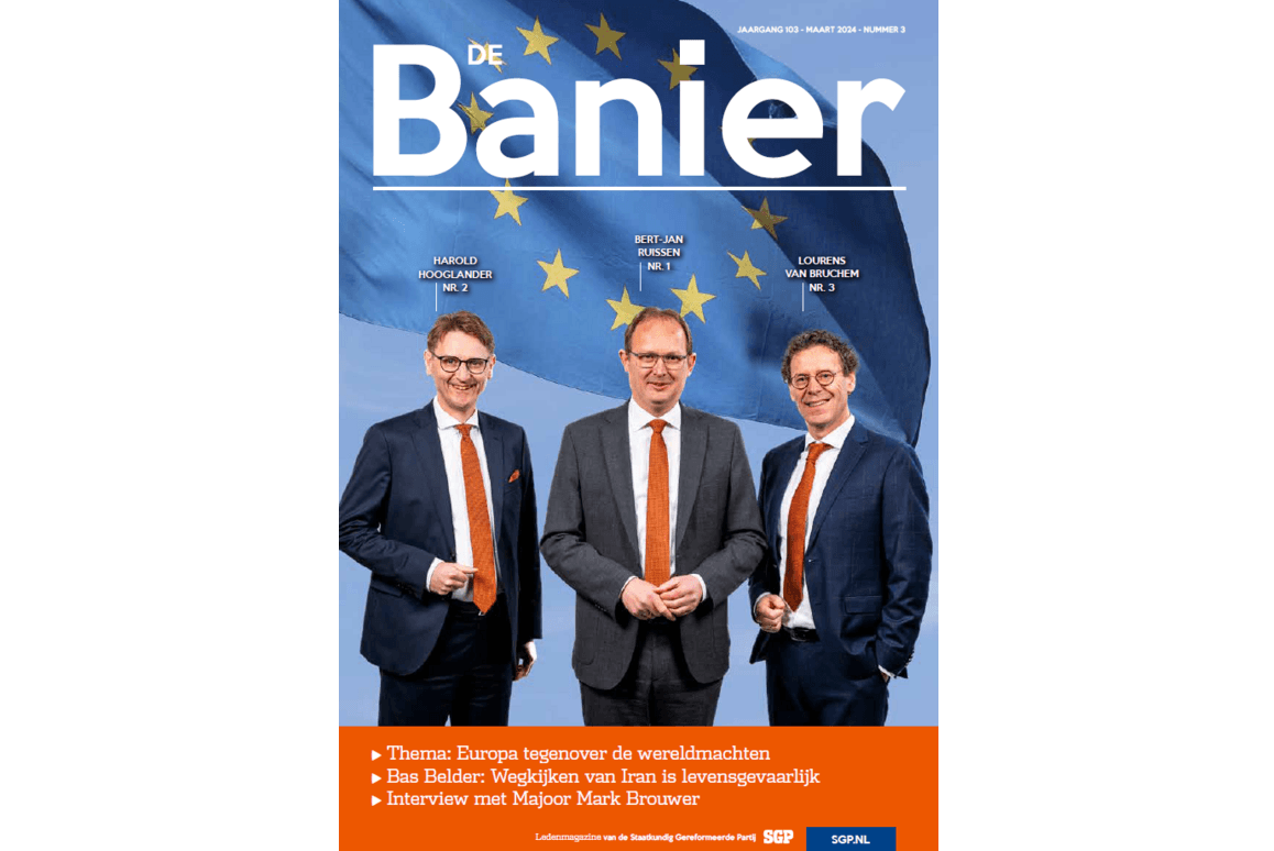 De Banier - maart 2024 - Europa tegenover de wereldmachten