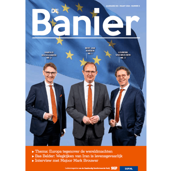 De Banier - maart 2024 - Europa tegenover de wereldmachten