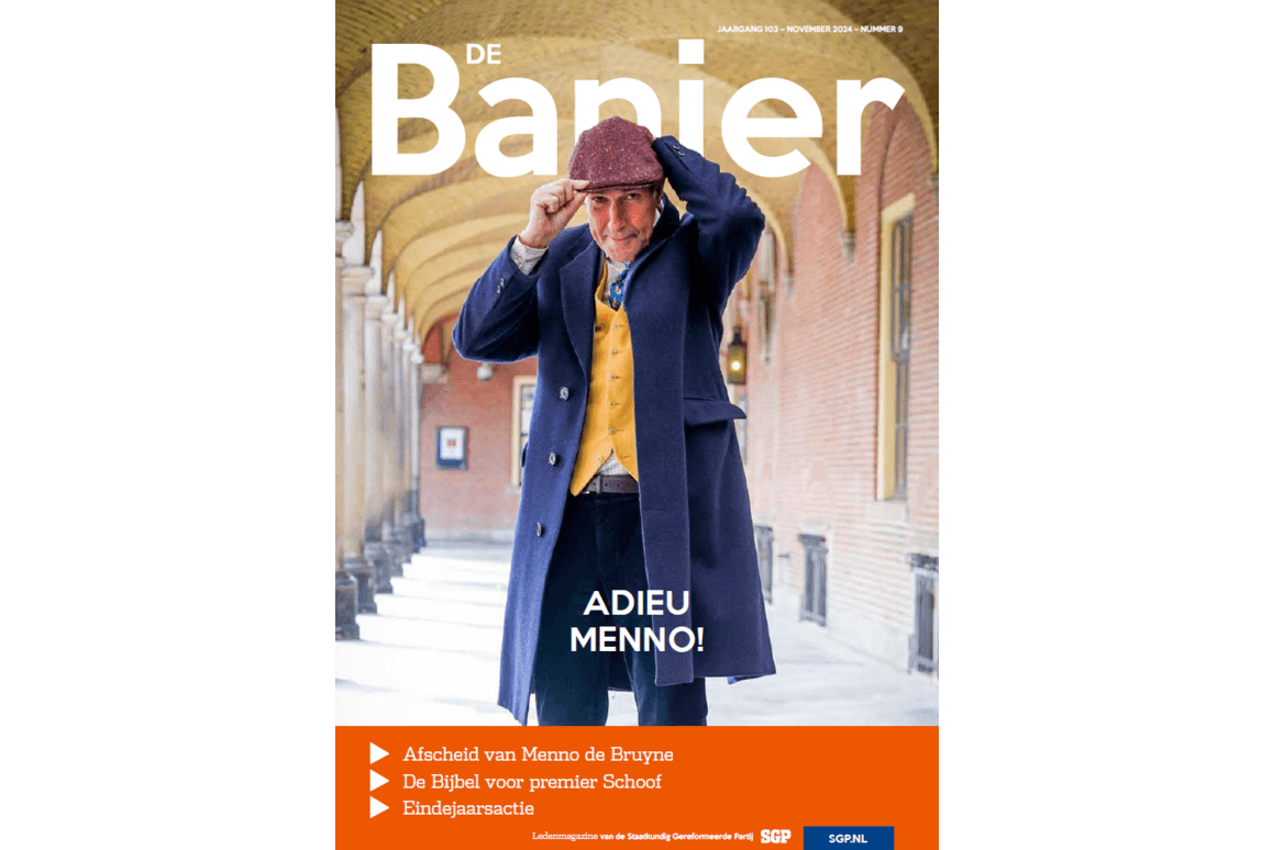 De Banier - november 2024 - Adieu Menno!