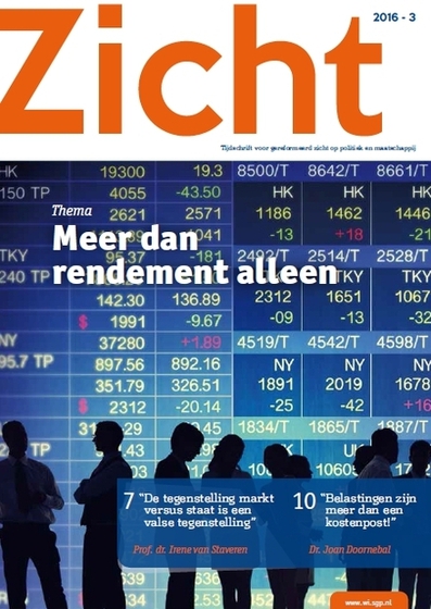 Zicht oktober 2016 Meer dan rendement alleen