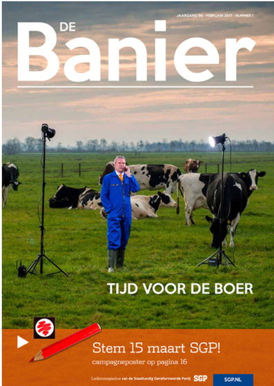 Banier februari 2017 Tijd voor de boer