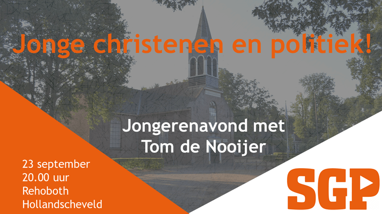 Jonge christenen en politiek