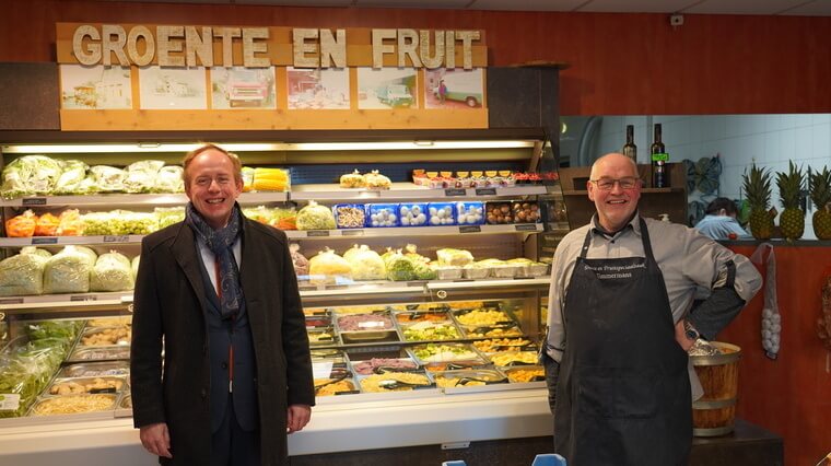 Werkbezoek met Kees van der Staaij